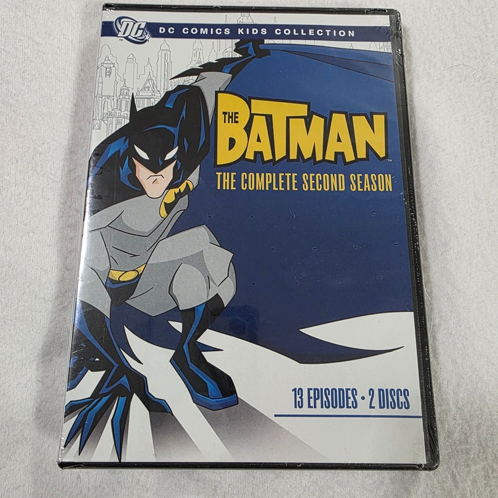 The Batman The Complete Second Season DVD DC Comics Kids Collection New Sealed